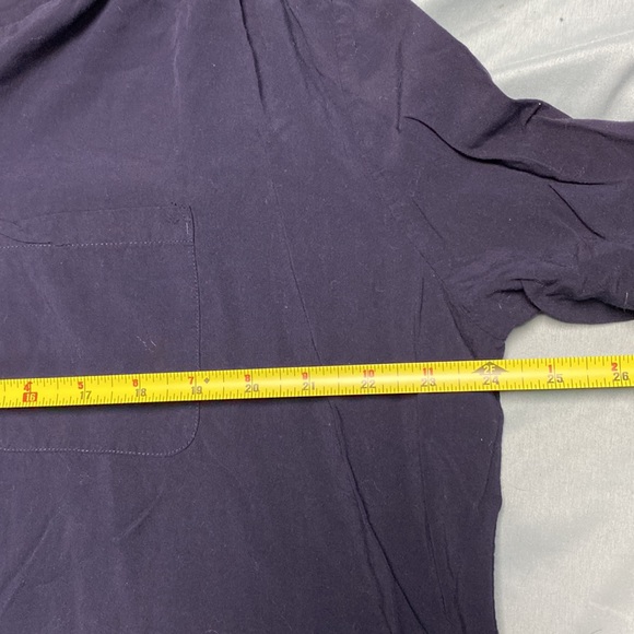 Loft Ann Taylor X-Large Navy blouse - Picture 8 of 8